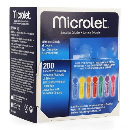 Microlet Lancettes Ster Couleur 200