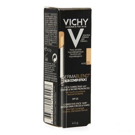 Vichy Fdt Dermablend Sos Cover Stick 25 14h 4,5 gr  -  Vichy