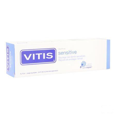 Vitis Sensitive Tandpasta 75 ml 32352  -  Dentaid