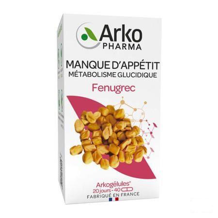 Arkocaps Fenegriek Bio Capsule 40  -  Arkopharma