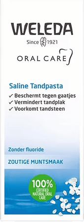 Weleda Tandpasta Saline Blauw 75 ml  -  Weleda