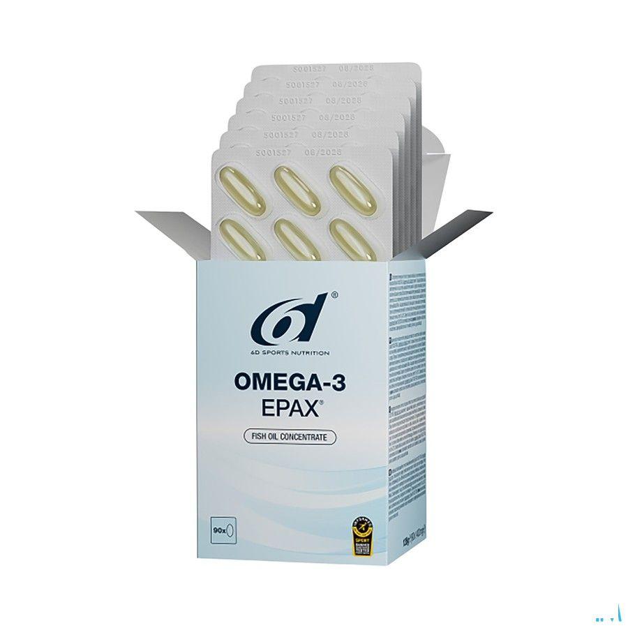 6D Sixd Omega 3 Softgels 90
