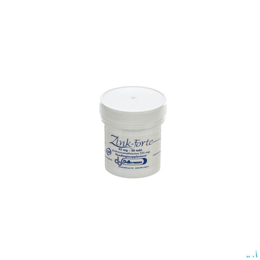 Zn Forte Comprimes 50x225 mg  -  Deba Pharma
