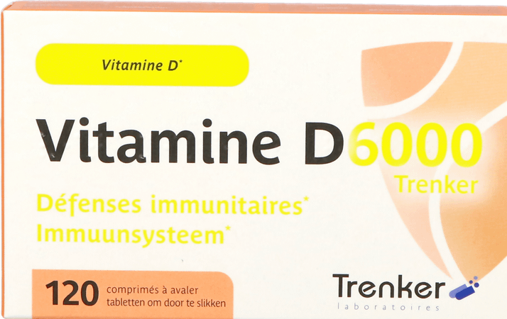 Vitamine D6000 Trenker Tabl 120