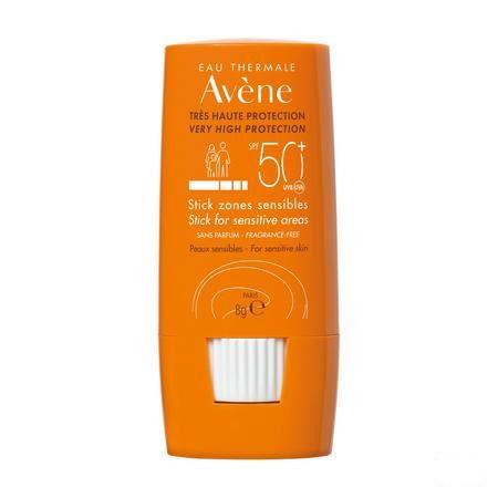 Avene Zon Ip50+ Stick Gevoelige Zones 8 ml  -  Avene