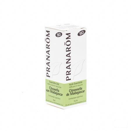 Citronnelle Madagascar Bio Ess Olie 10 ml Pranarom