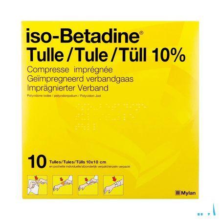 Iso Betadine Tulles Compr 10