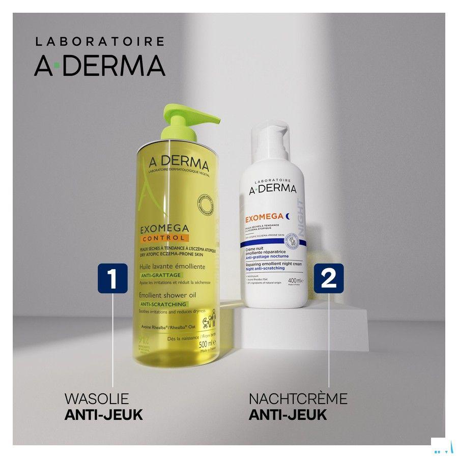 Aderma Exomega Control Herst. Emol. Nacht Cr 200 ml