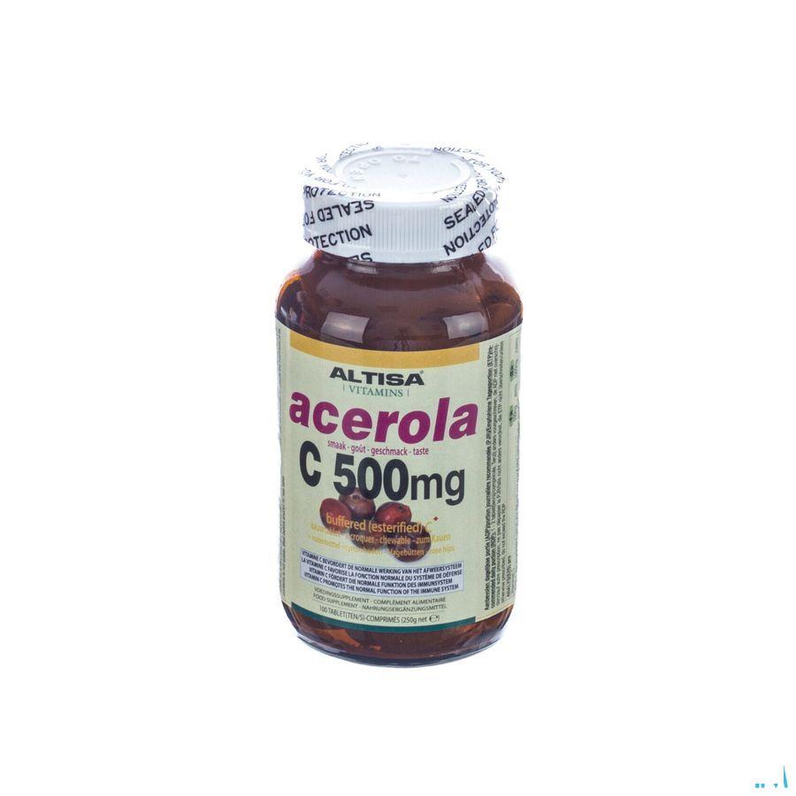 Altisa Vit C Acerola kauwtabletten 100  -  Dieximport