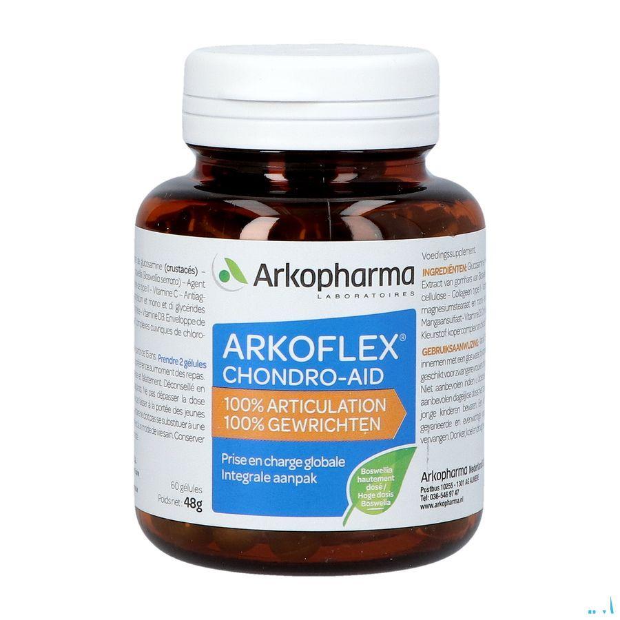 Arkoflex Chondro-Aid 100% Articulations Caps 60  -  Arkopharma