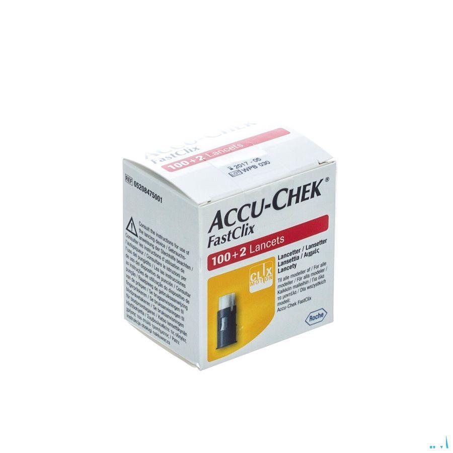 Accu Chek Mobile Fastclix Lancets 17x6 5208475001  -  Roche Diagnostics
