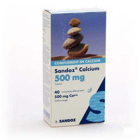 Sandoz Calcium BruisComprimes-comp Eff 40 Orange 