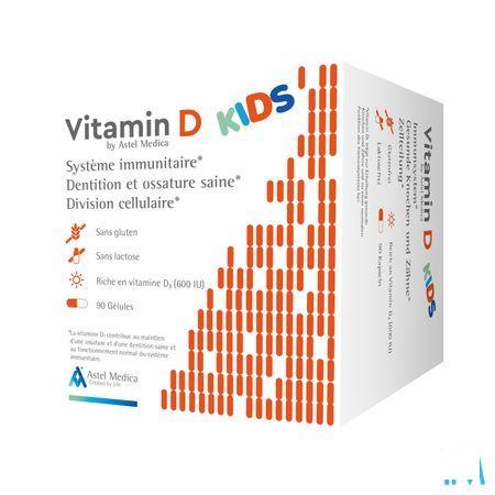 Astel Vitamin D Kids Caps 90