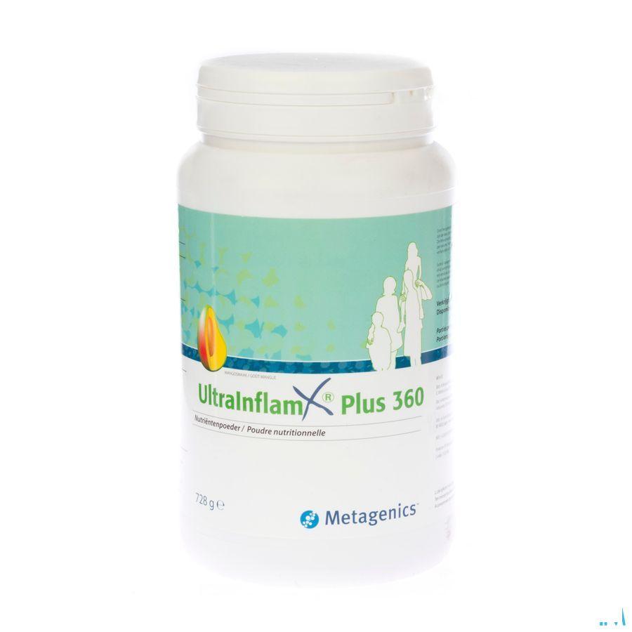 Ultra Inflam X Plus 360 Mango Poudre 728g  -  Metagenics