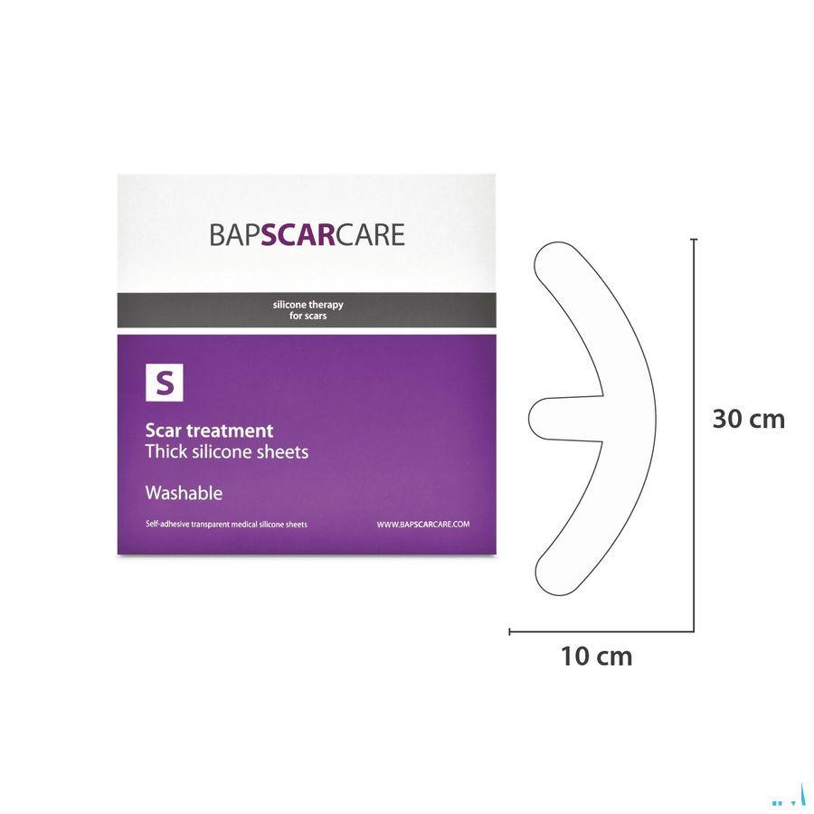 Bap Scar Care S Silicoonverb Adh 40X10X30Cm 2 Paar  -  Bap Medical