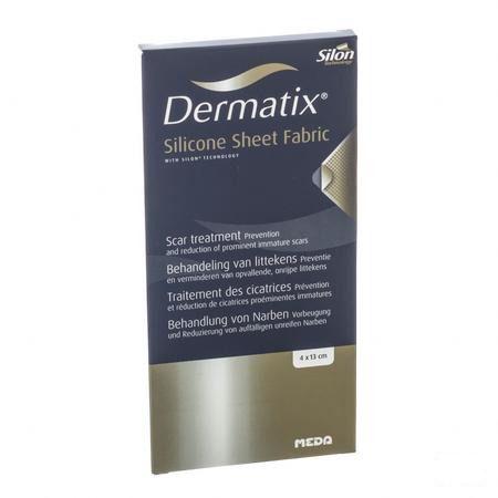 Dermatix Silicone Sheet Fabric Adhesive 4x13cm 1