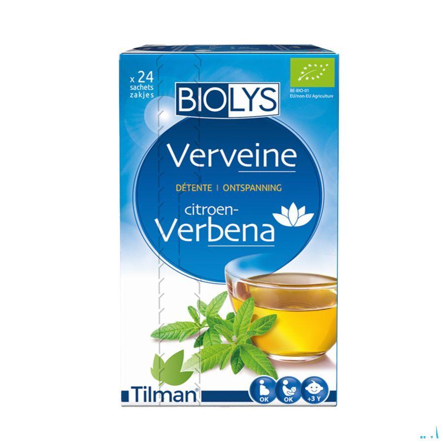 Biolys Citroenverbena Zakjes 24  -  Tilman
