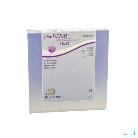 Duoderm Extra Mince Pansement Hydro 15cmx15cm 5 H7956  -  Convatec