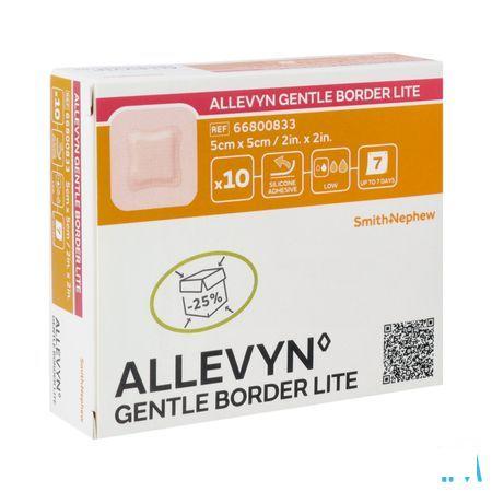 Allevyn Gentle Border Lite 5,0x 5,0cm 10 66800833  -  Smith Nephew