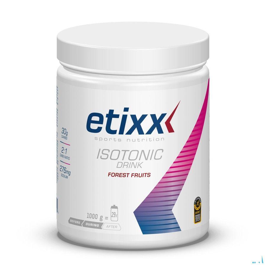 Etixx Isotonic Forest Fruit Poeder Pot 1000 gr 