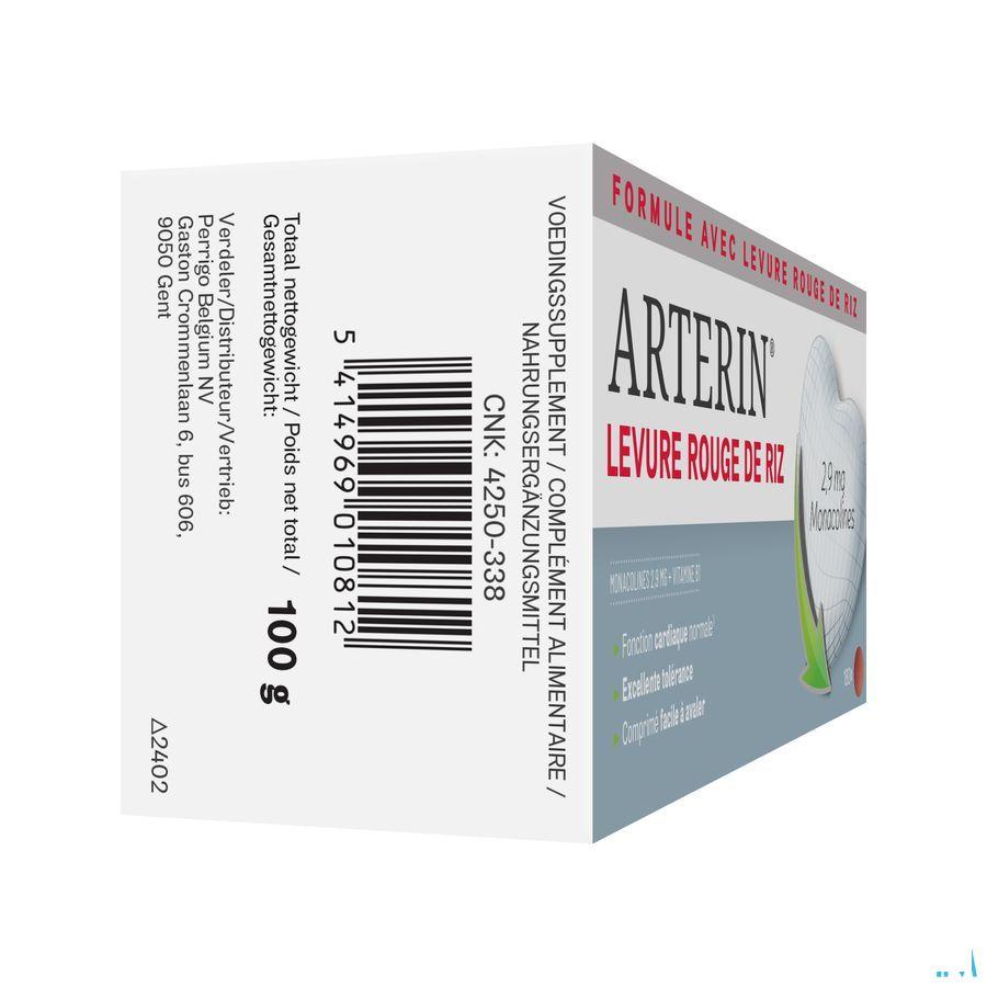 Arterin Levure Rouge Riz Comp 180  -  Perrigo