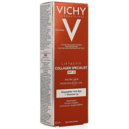 Vichy Liftactiv Collageen Spec Spf25 Dag  -  Vichy