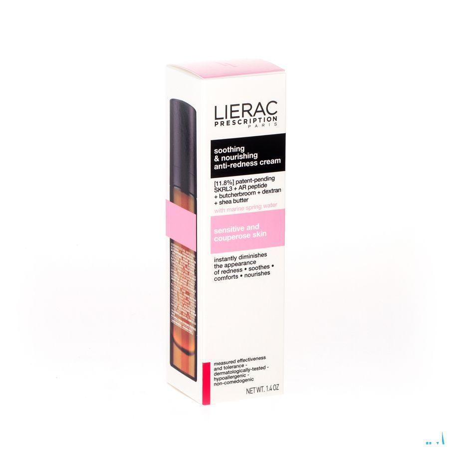 Lierac Prescription Cr. Anti rouge Apais & nouris 40 ml