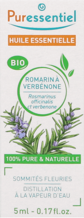 Puressentiel Eo Rozemarijn Verbena Bio Essentiele Olie5 ml  -  Puressentiel