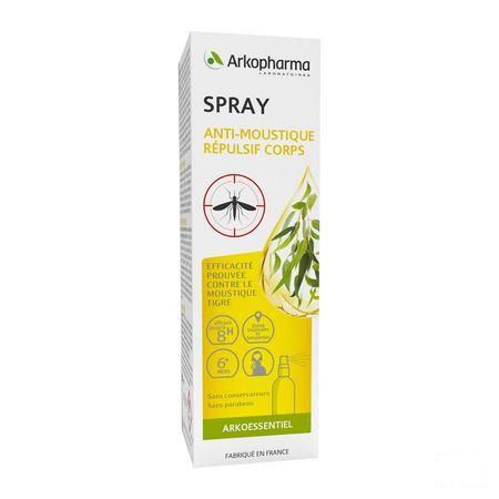 Arko Essentiel Spray Afstotend Anti muggen 60 ml  -  Arkopharma