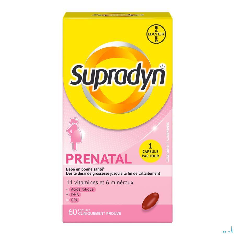 Supradyn Prenatal Caps 60  -  Bayer