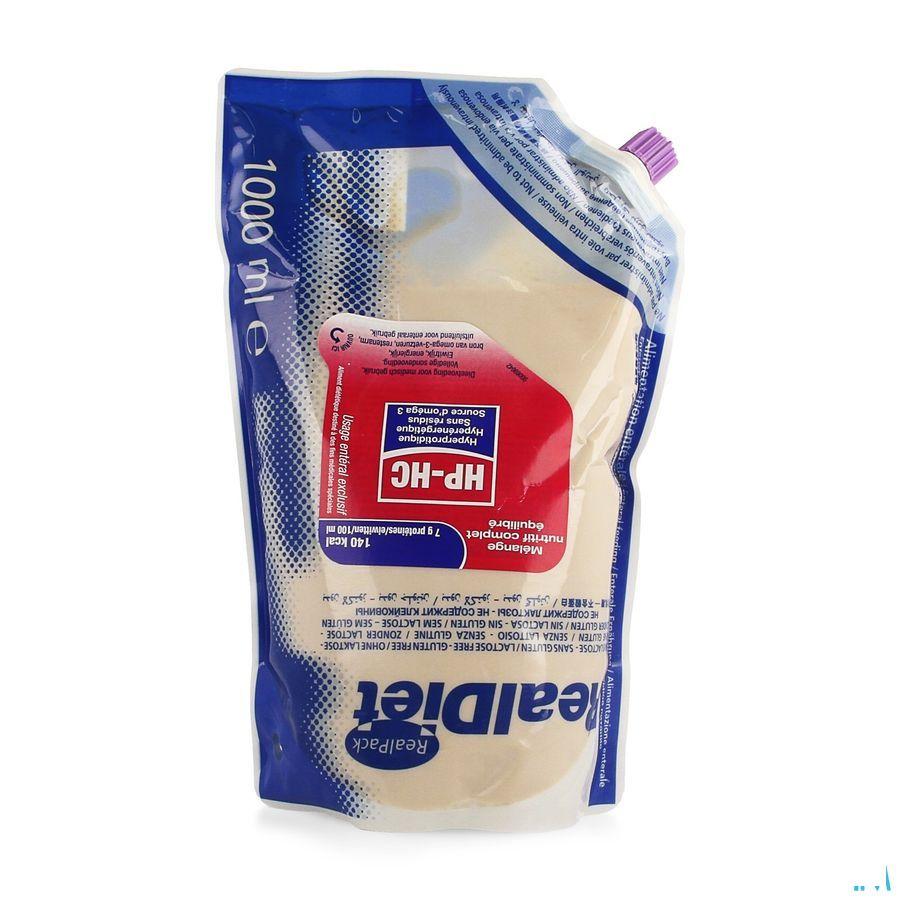 Realdiet Hp-hc Pack 1000 ml  -  Bs Nutrition
