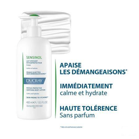Ducray Sensinol Lich.melk Fysiobesch.kalmeren400 ml