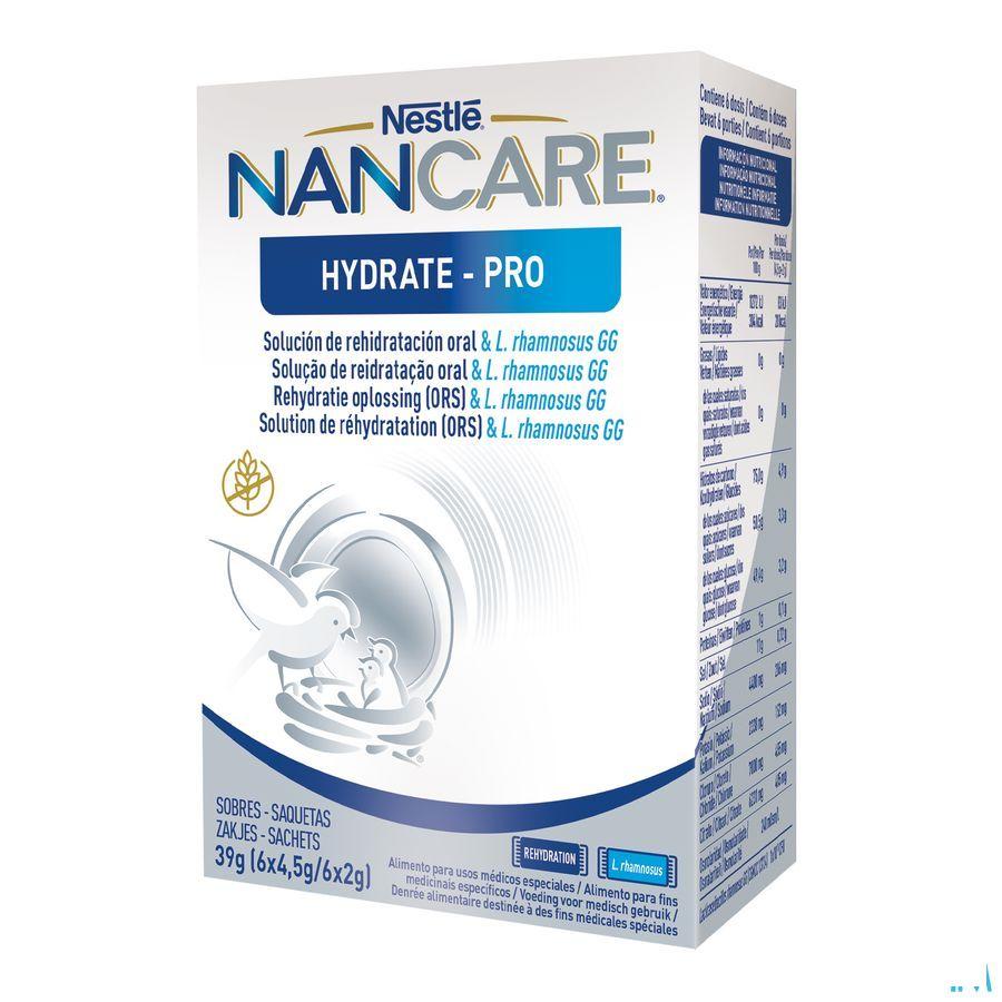 Nancare Hydrate Pro Ors Pdr 6X4,5G 6X2G