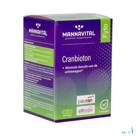 Mannavital Cranbioton V-Capsule 60