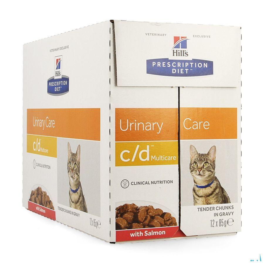 Hills Prescription diet Feline Cd Salmon 12x85 gr 1882u 