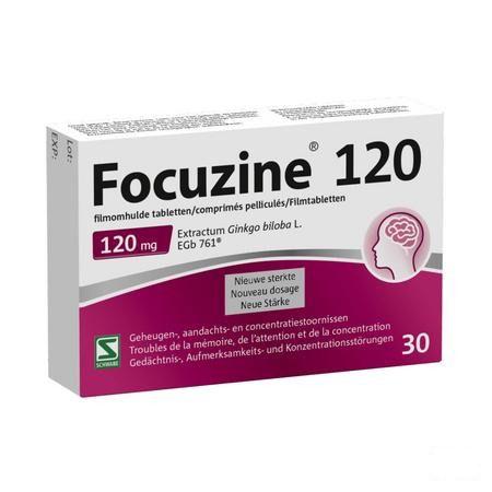 Focuzine 120 mg Filmomh Tabl 30 X 120 mg  -  Vsm