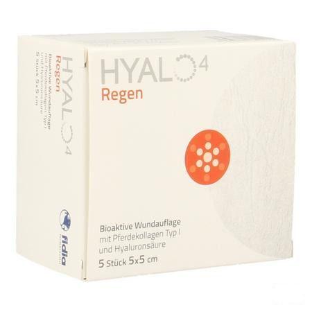 Hyalo 4 Regen Gaasverband Ster 5 X 5cm 5  -  Kela Pharma