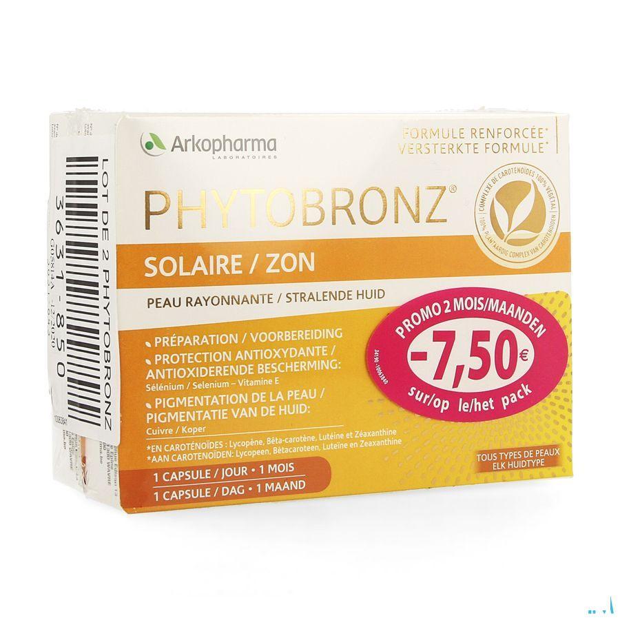 Phytobronz Solar Capsule 2x30  -  Arkopharma