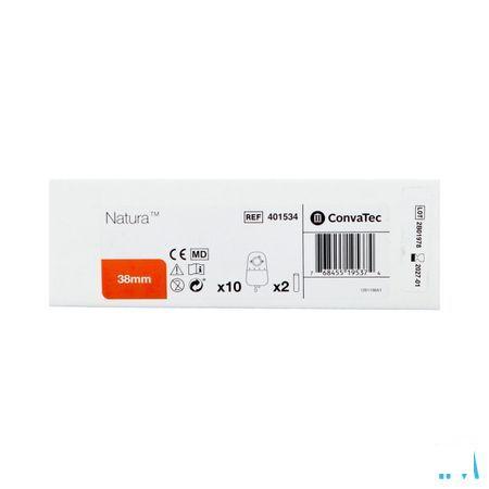 Natura P/Uro Stand Robinet Pliable Transp 38Mm 10