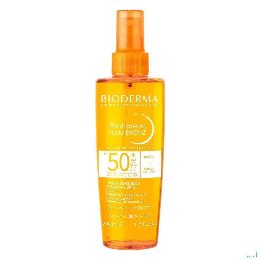 Bioderma Photoderm Bronz Huile Seche Spf50 + 200 ml