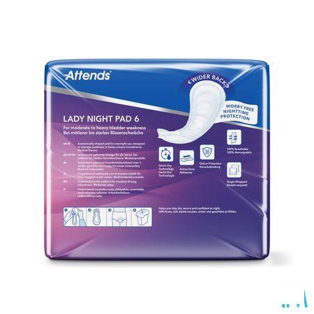Attends Lady Night Pad 1 x 30