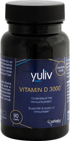 Yuliv Vitamine D 3000 Caps 90