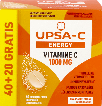 Upsa C Energy 1000 mg Comp Efferv. 60