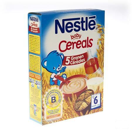 Nestle Baby Cereals 5 Granen 250 gr  -  Nestle