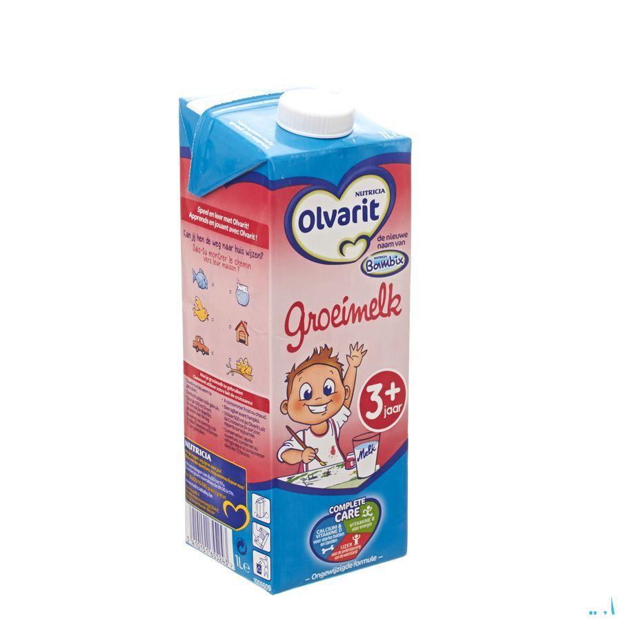 Olvarit Lait Croissance + 3ans 1l  -  Nutricia