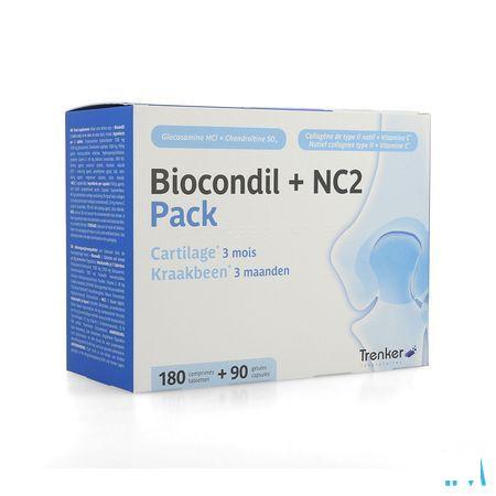 Biocondil Nc2 Filmomhulde tabl 180 + Gel 90  -  Trenker