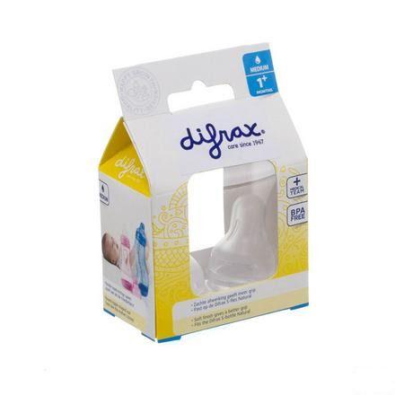 Difrax Tetine Natural Medium 672  -  Difrax