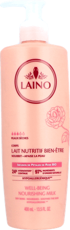 Laino Melk Voedend Rozenblaadjes Bio 400 ml