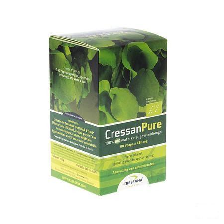 Cressan Pure V-Capsule 90x500 mg  -  Cressana