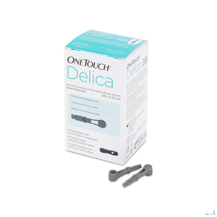 Onetouch Delica Lancettes (100)  -  Lifescan